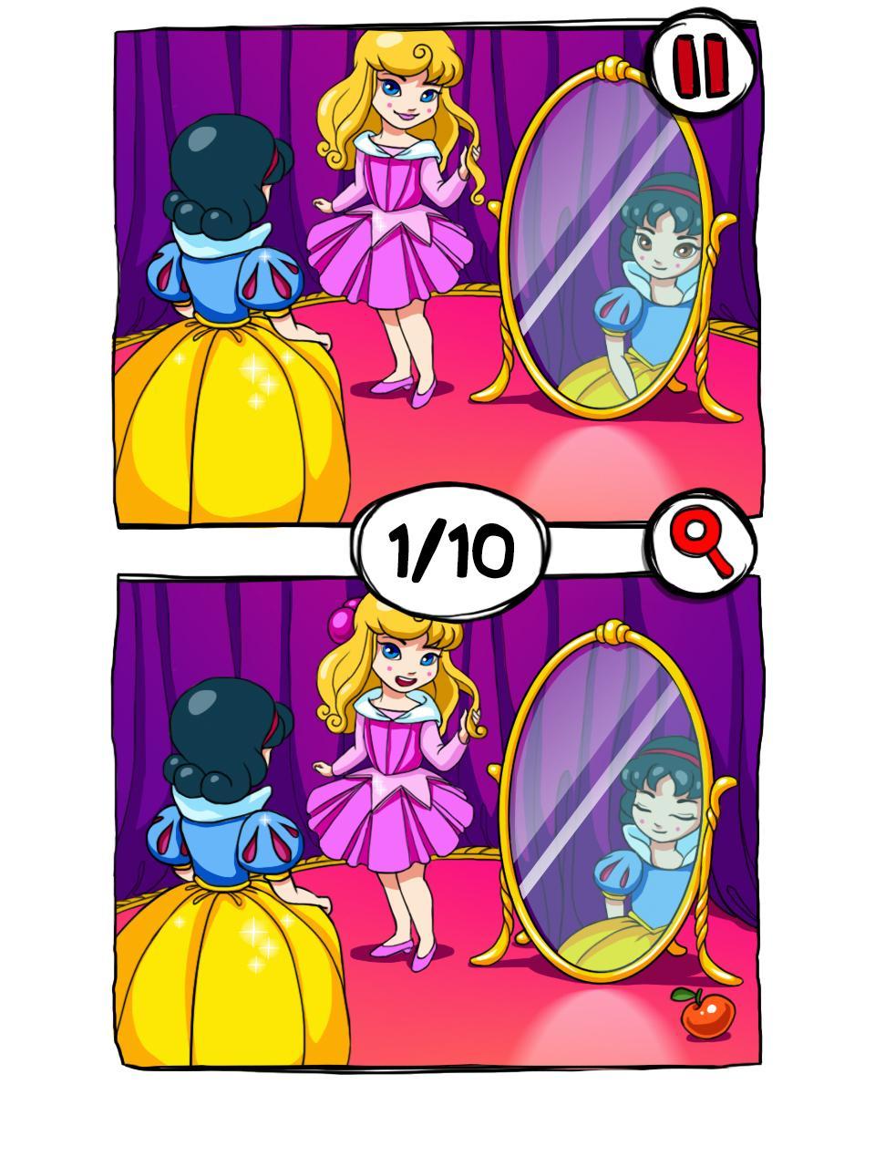 Find The Difference: Princess