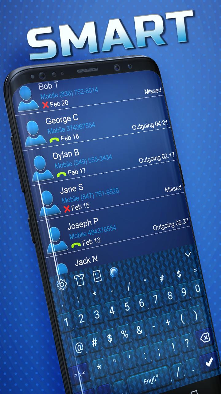 Smart Blue Keyboard