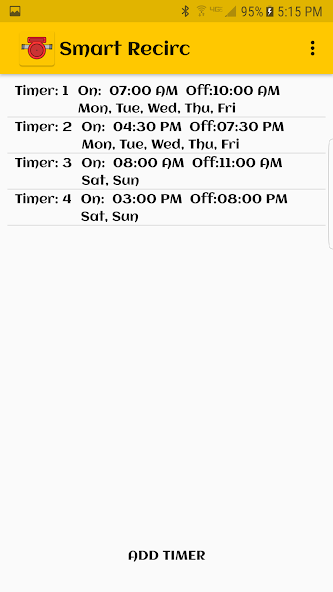 Smart Recirculation Control