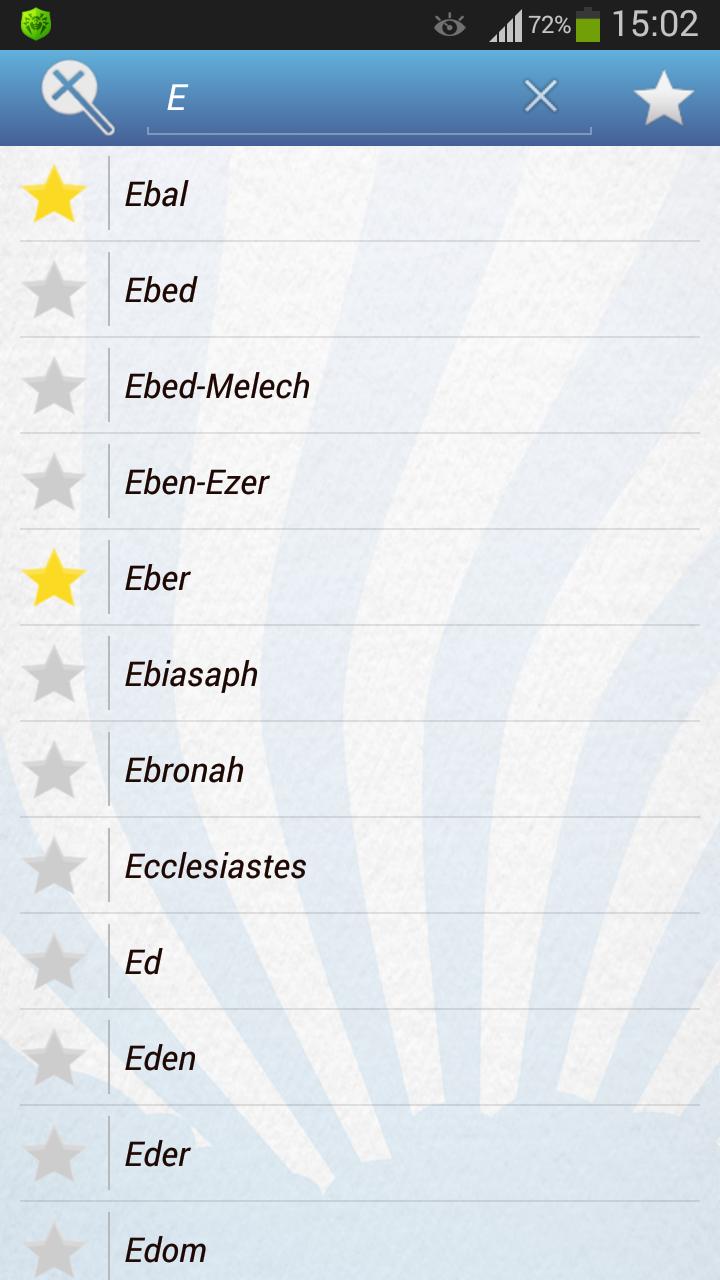 Bible Names. Biblical Meaning