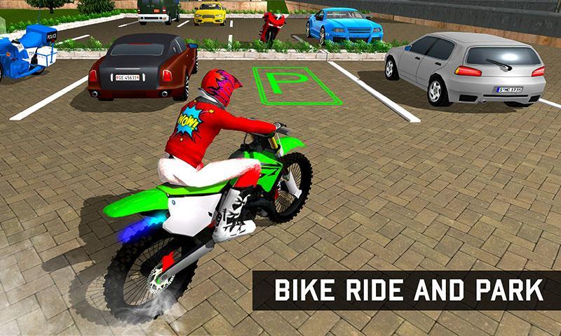 Bike Parking 3D Adventure 2018 Parking Mobile Game
