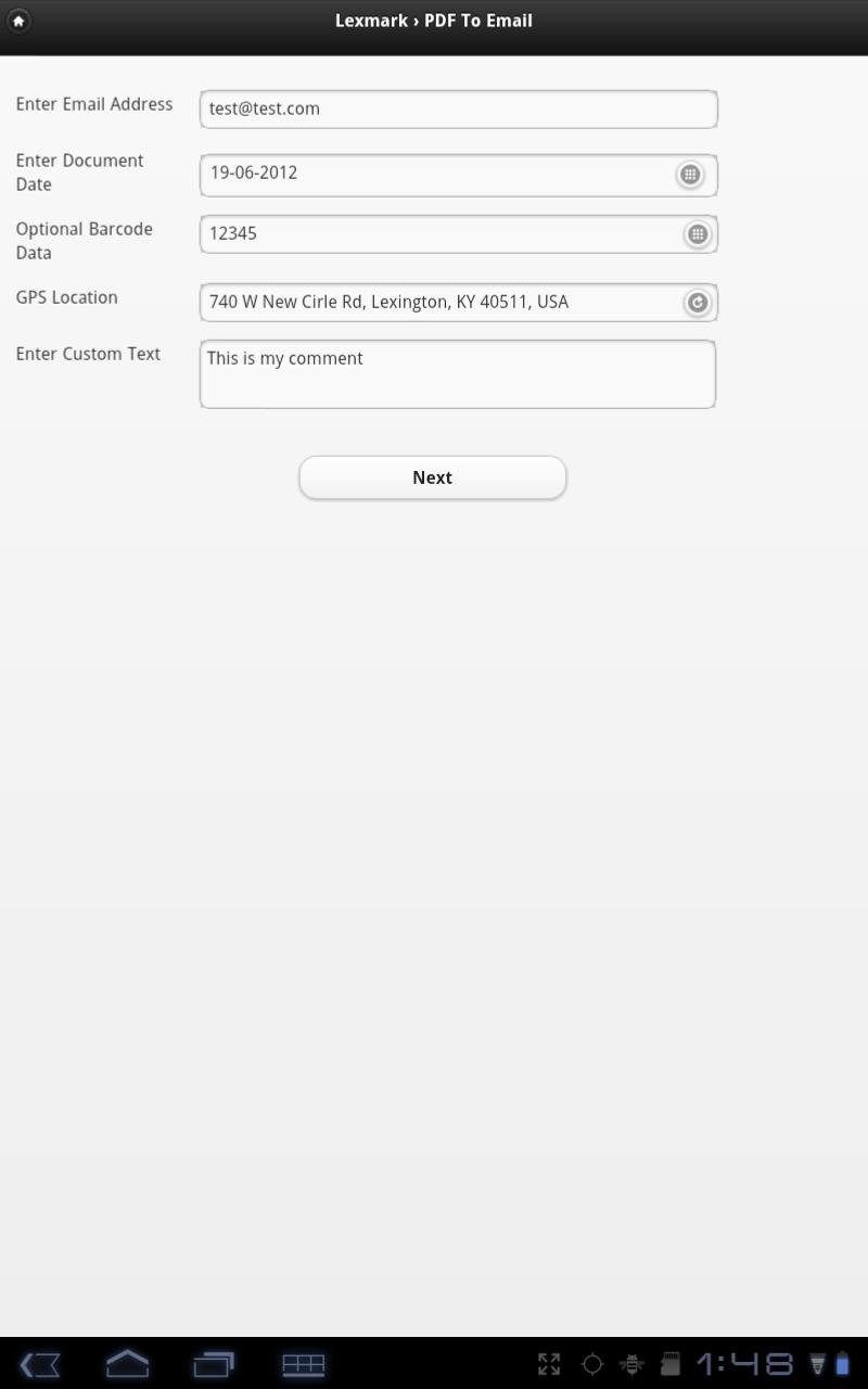 Lexmark Mobile Capture