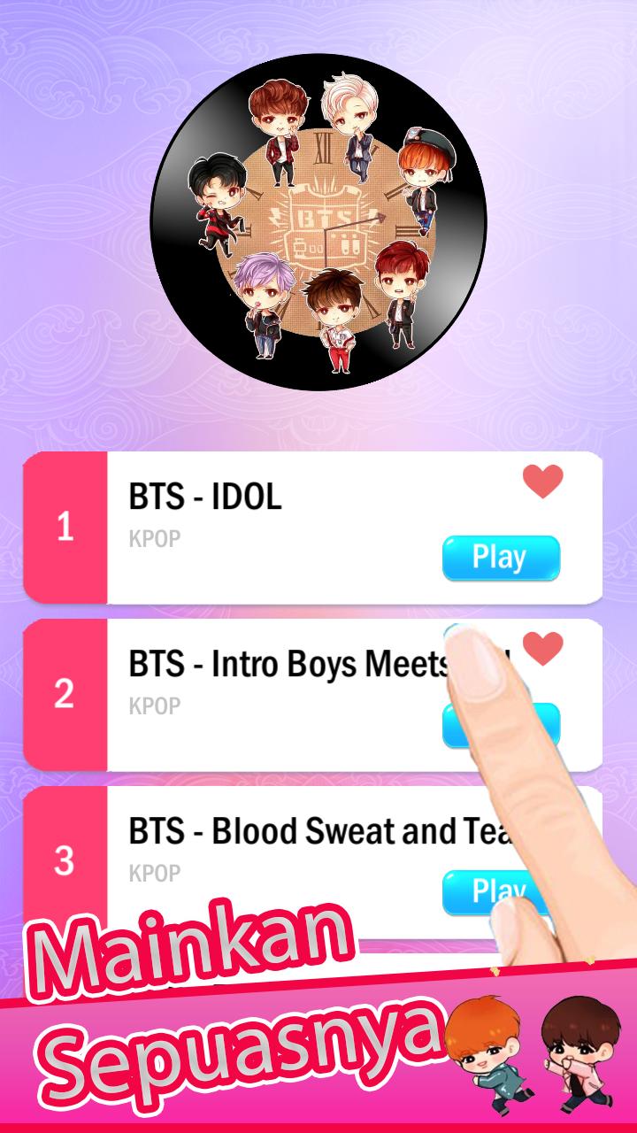 BTS IDOL Magic Piano Tiles
