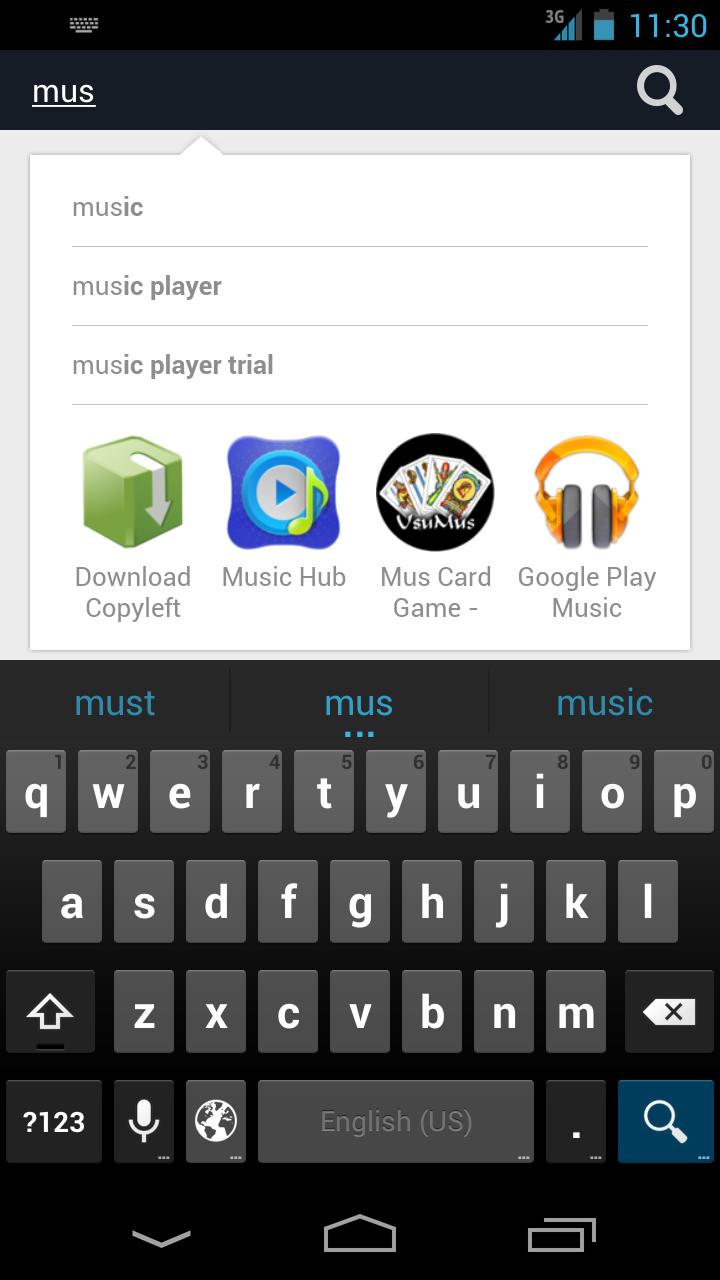Appreciate App Search