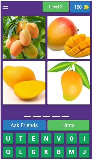 QUIZ FRUIT N VEGETABLE