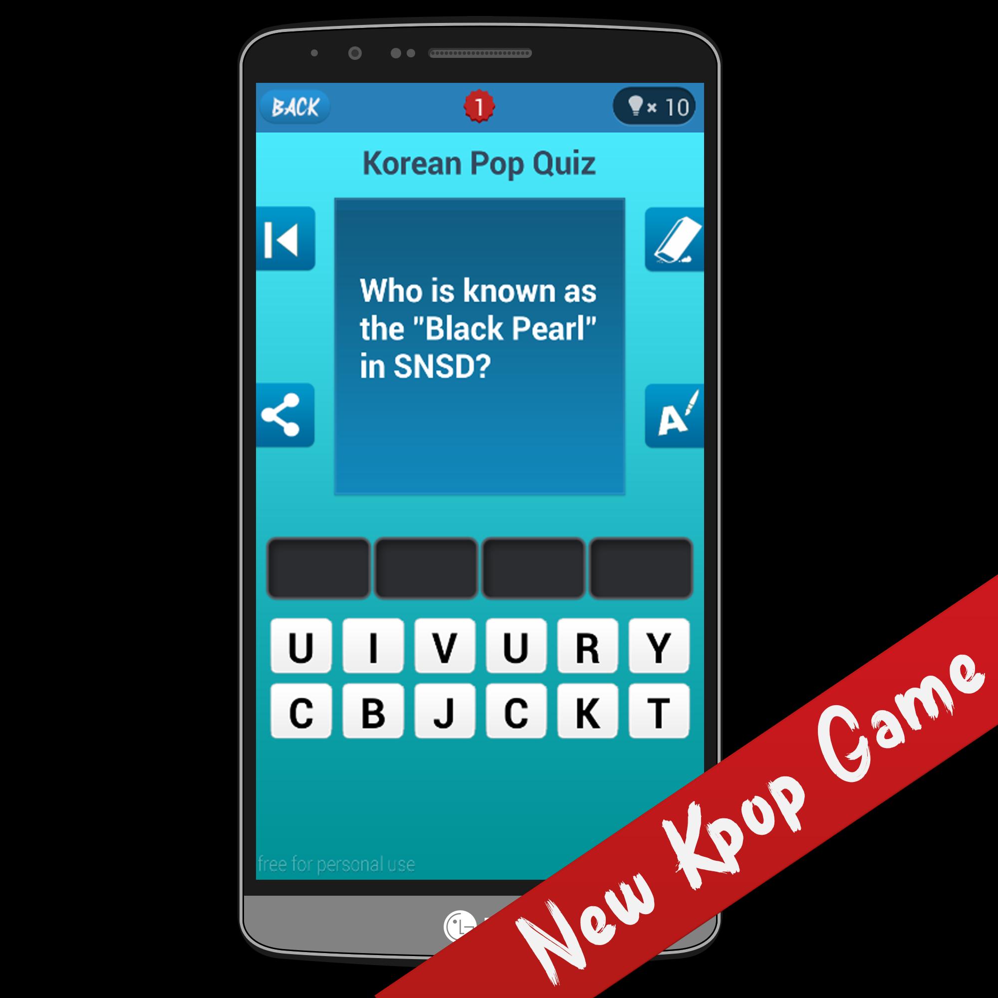 K-pop Quiz Trivia Games 2016