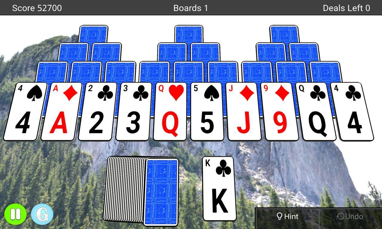 TriPeaks Solitaire 3D