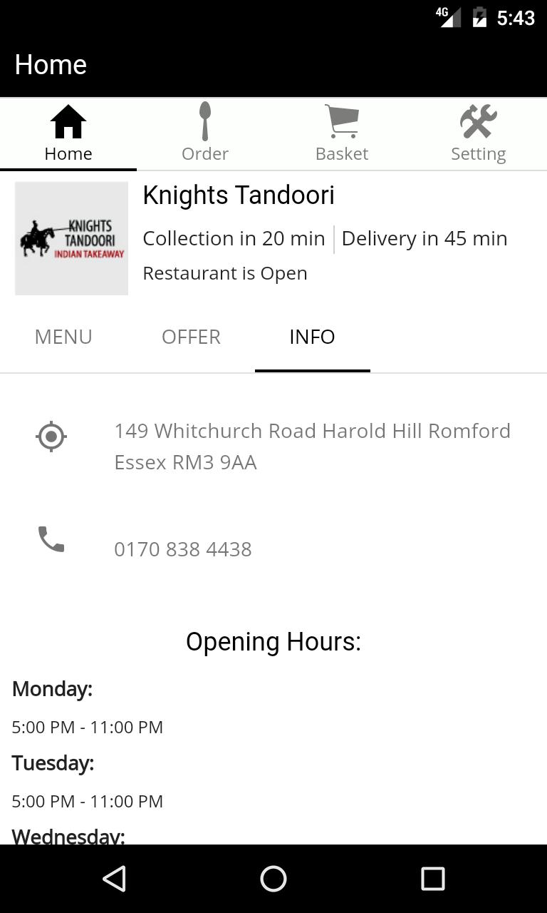 Knights Tandoori
