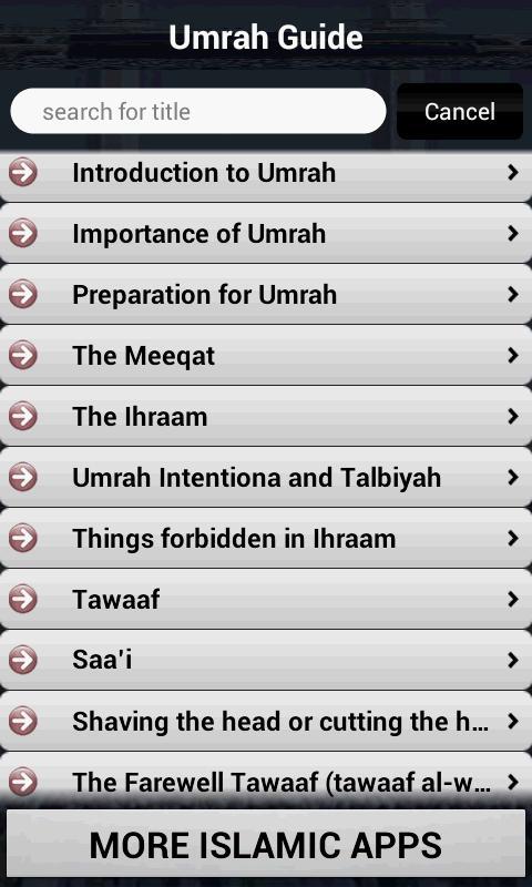 Umrah Guide