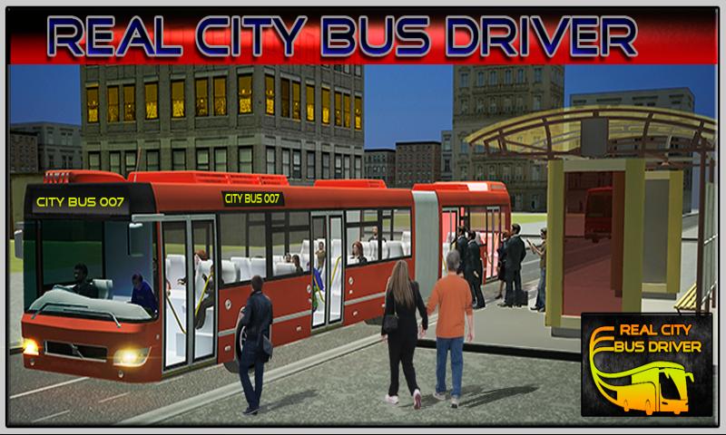 Real City Bus Coach Driver