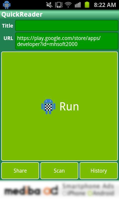 Quick QR Barcode Reader