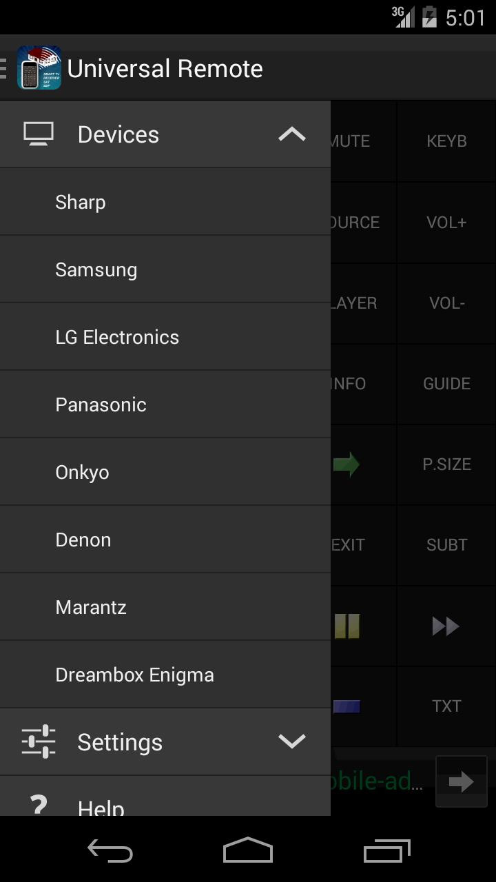 Universal Remote Control