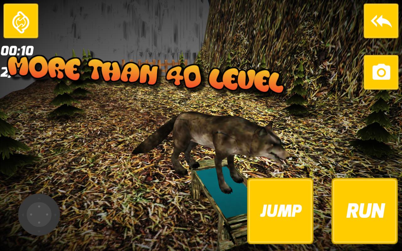 Muscle Wolf Simulation