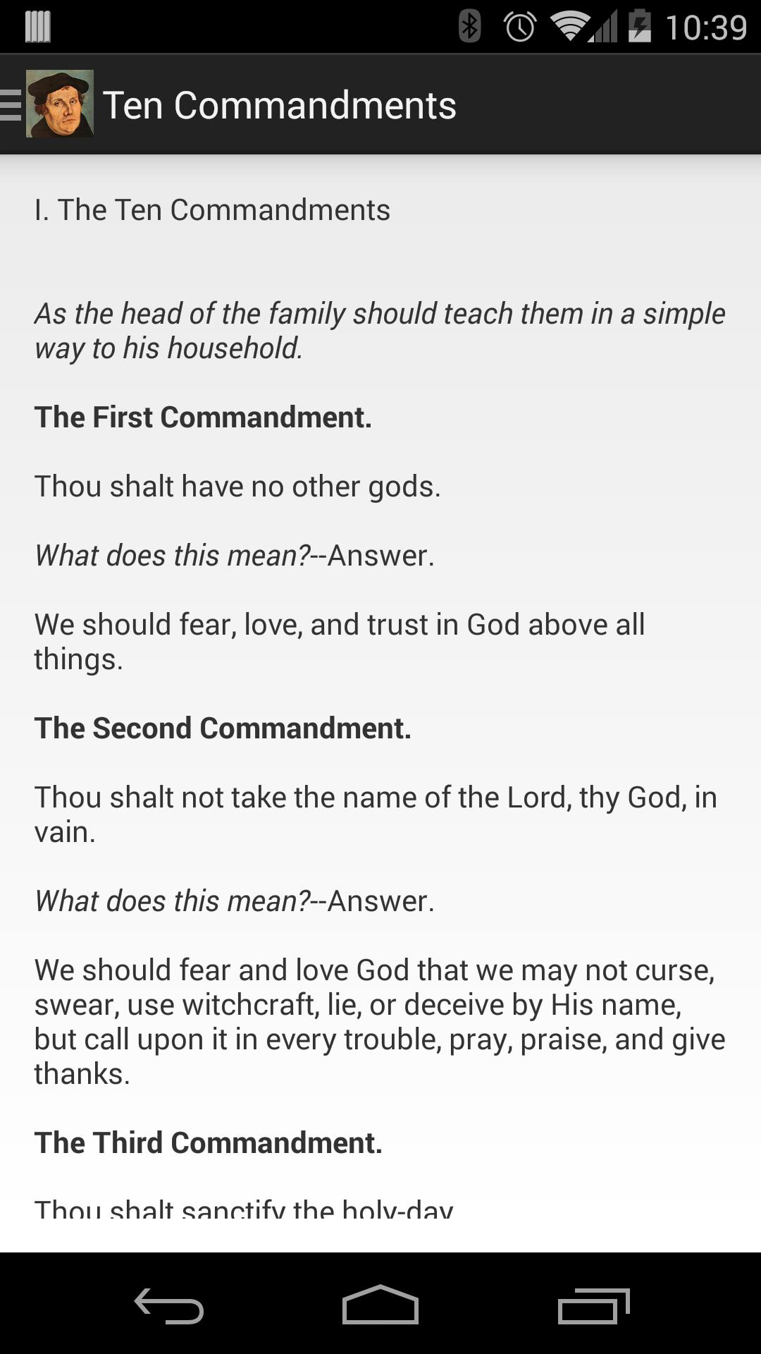 Small Catechism