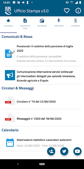 Ufficio Stampa INPS