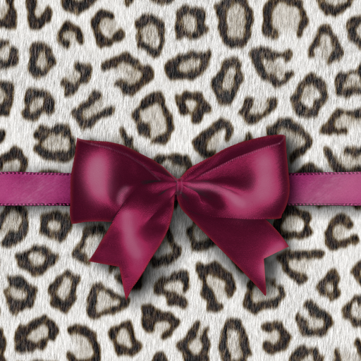 Fashion Theme Leopard & Ribbon