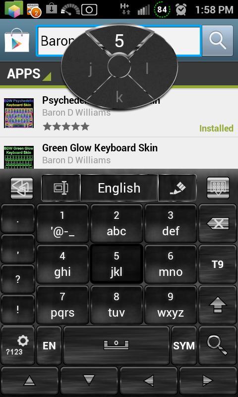 BW Silver Charcoal Keyboard Sk