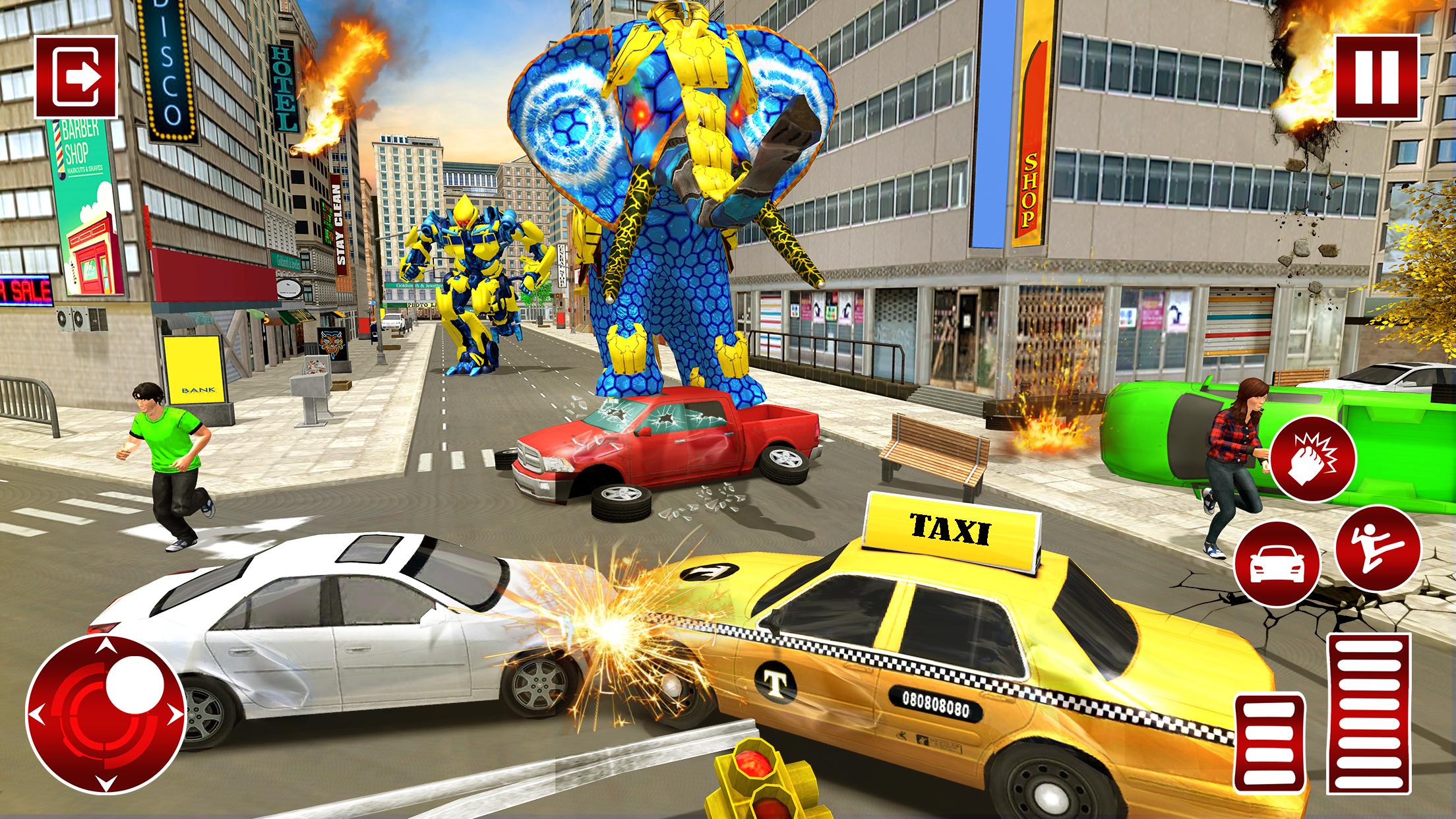 Elephant Robot Transformation