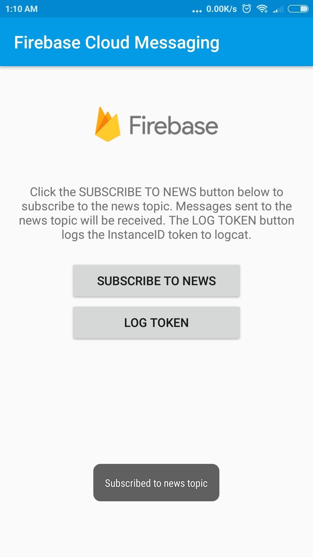 FCM Debugger for API Level 22