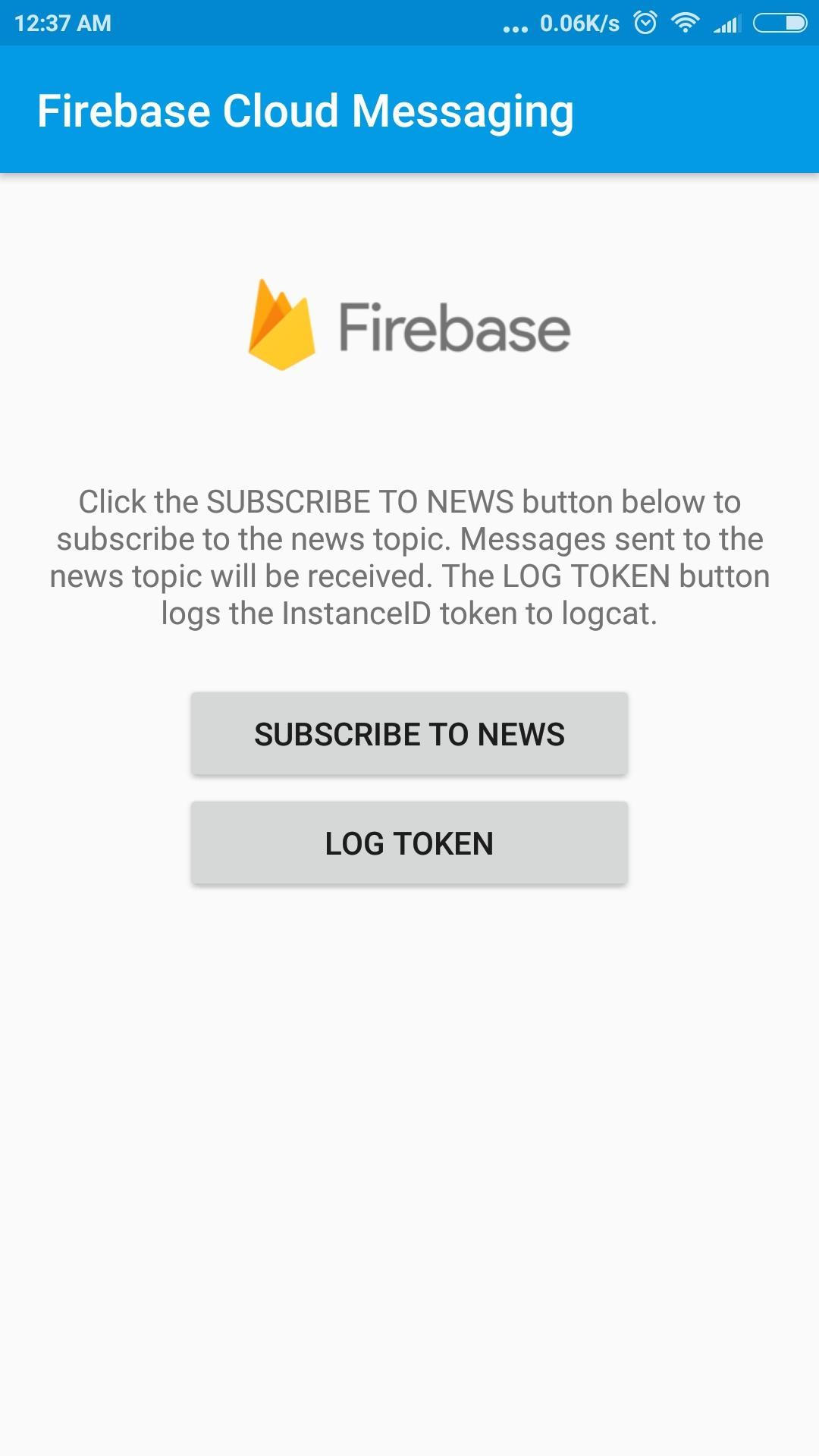 FCM Debugger for API Level 22