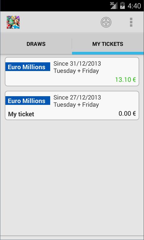 Result for EuroMillions Lotto