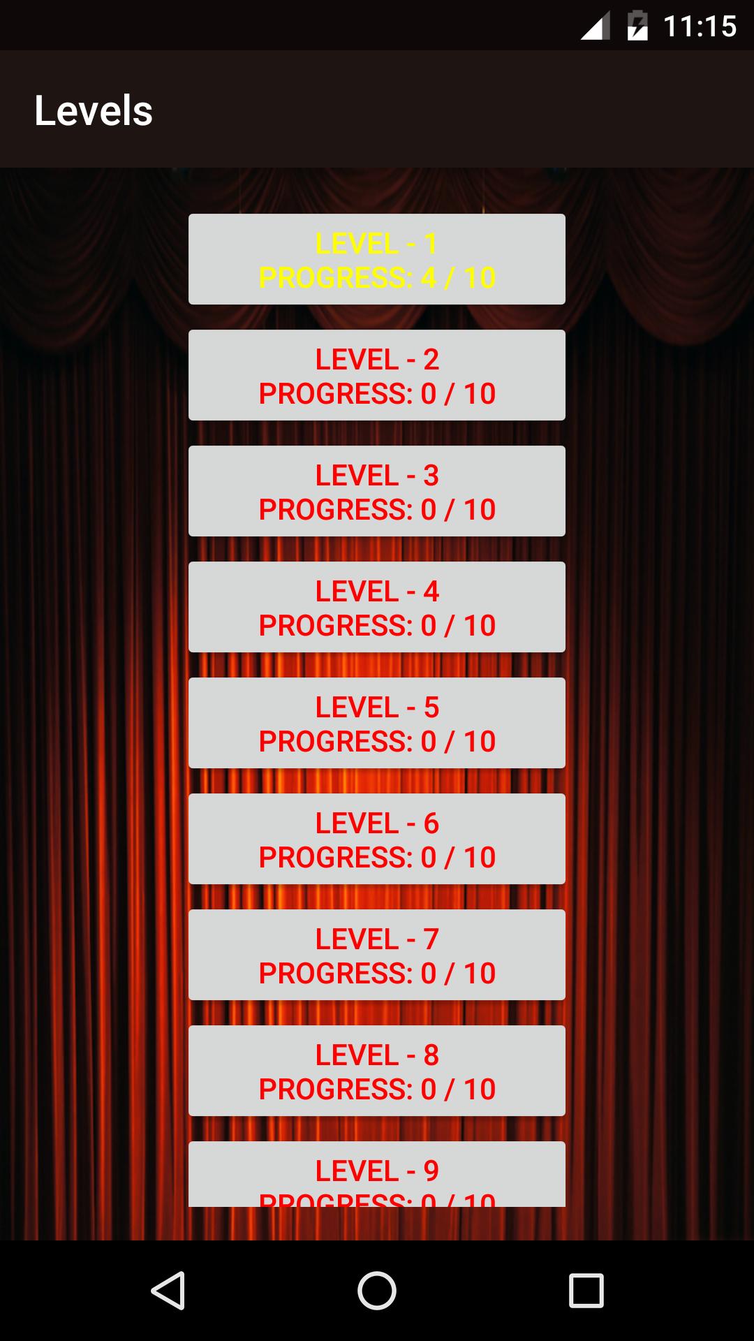 Hollywood Movies Quiz