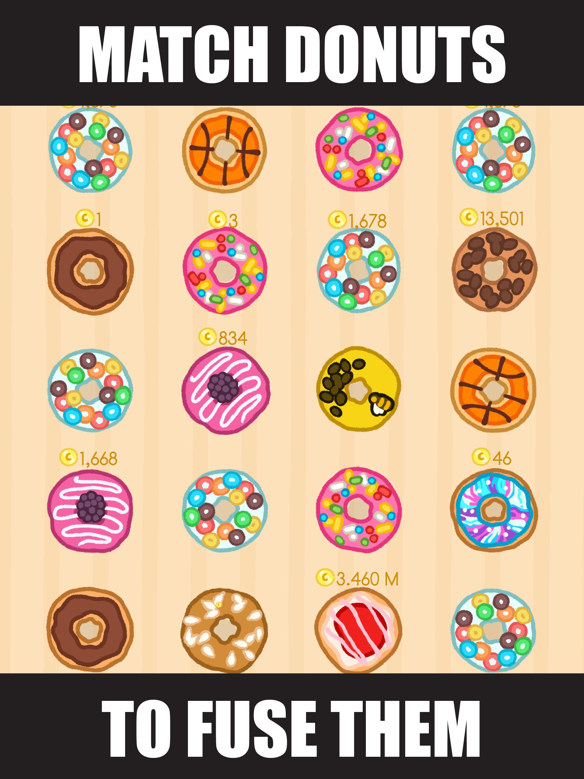 Donut Evolution - Merge and Collect Donuts!