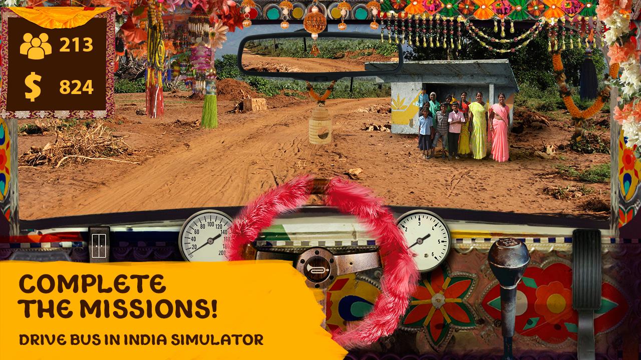 Drive Bus in India Simulator