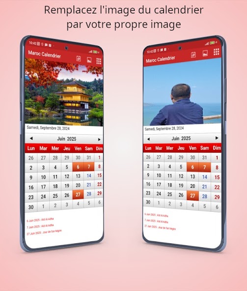 Maroc Calendrier 2025