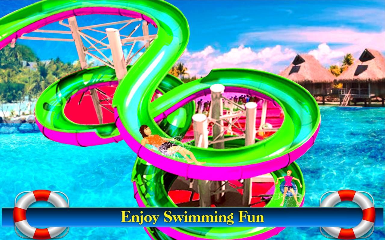 Water Slide Games Simulator