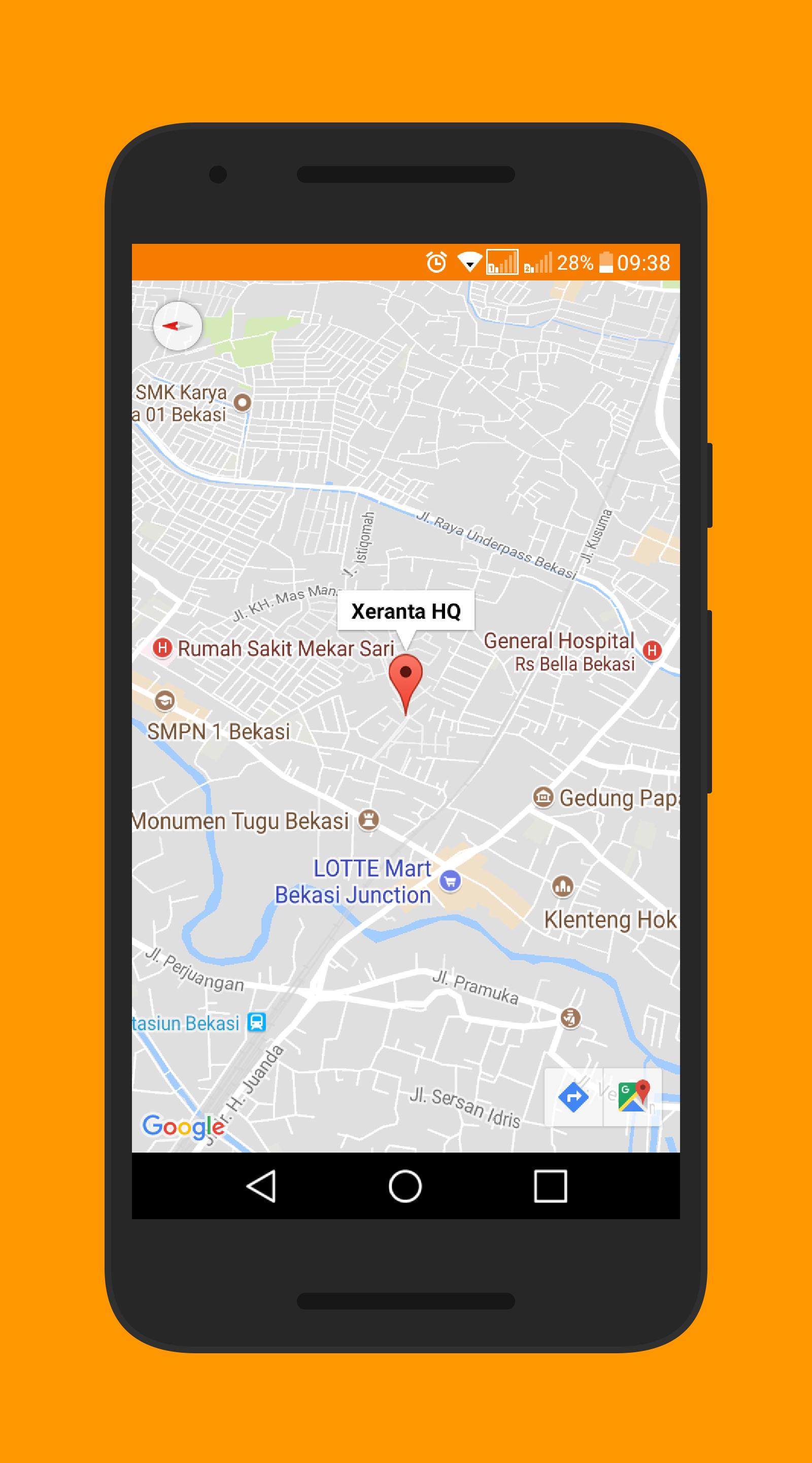 Map Android XMS