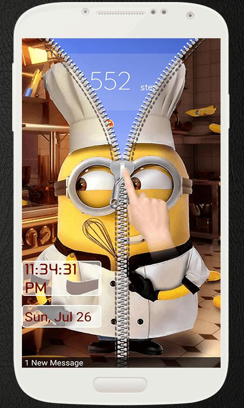 Minion Cook Screen Lock