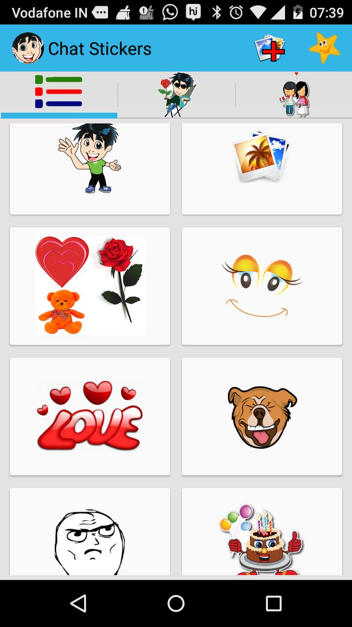Chat Stickers For JioChat