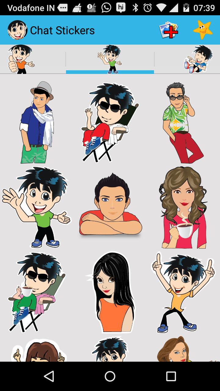Chat Stickers For JioChat