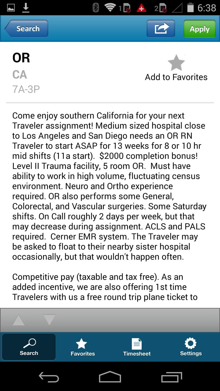 Travel Nursing & Tech Jobs