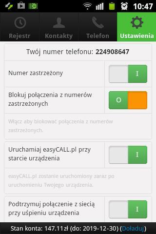 easyCALL.pl (telefon VoIP)
