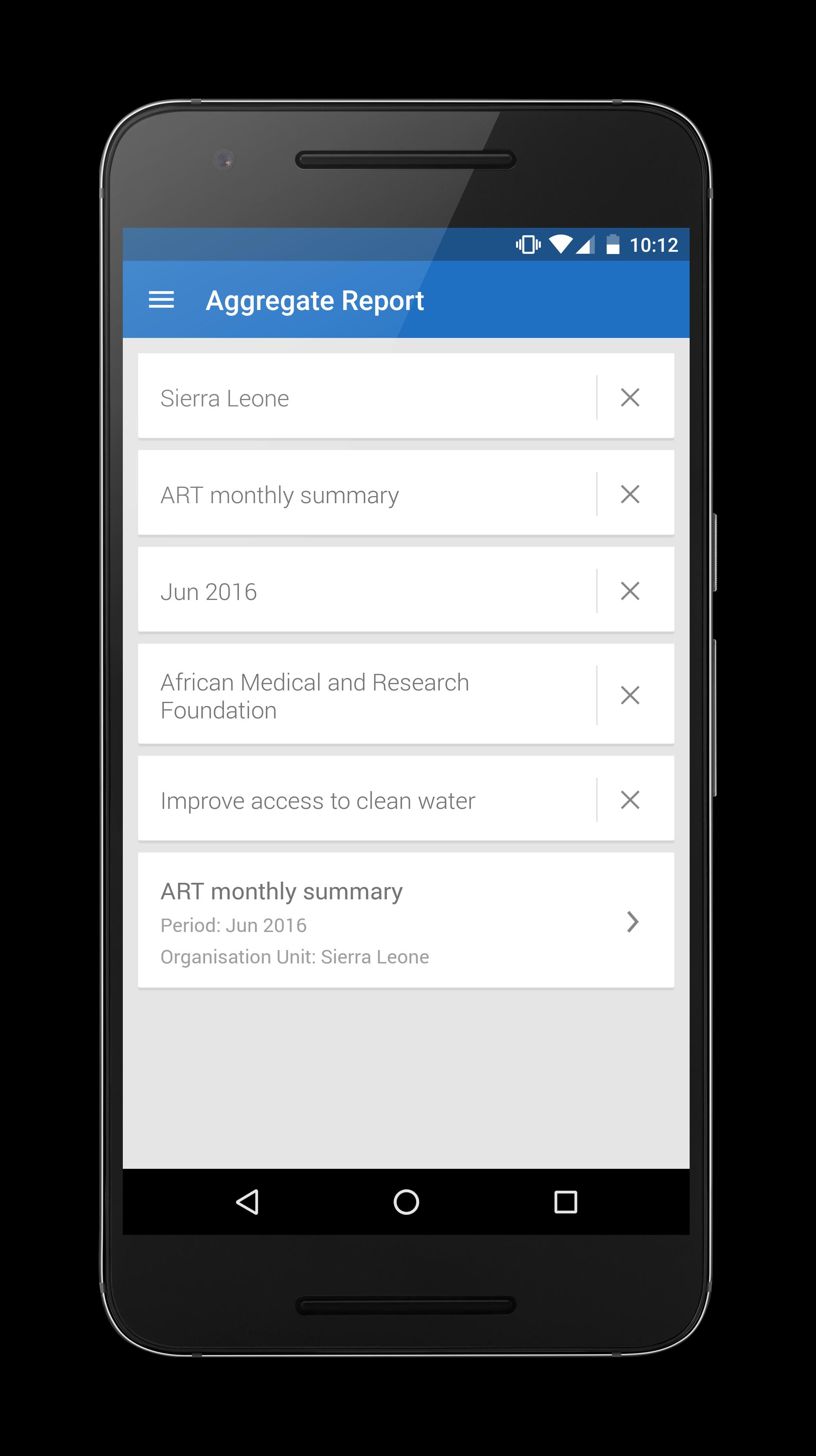 Data Capture for DHIS 2