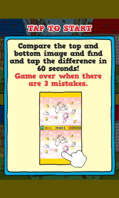 Snoopy's Spot the Difference