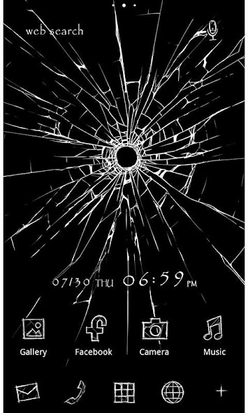 Cool Theme-Screen Crack-