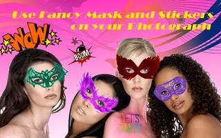 Fancy Mask Photo Stickers