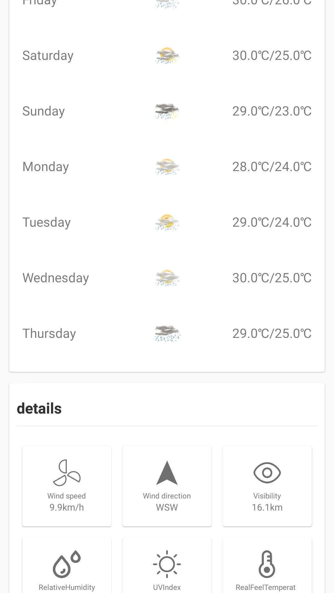 New Weather