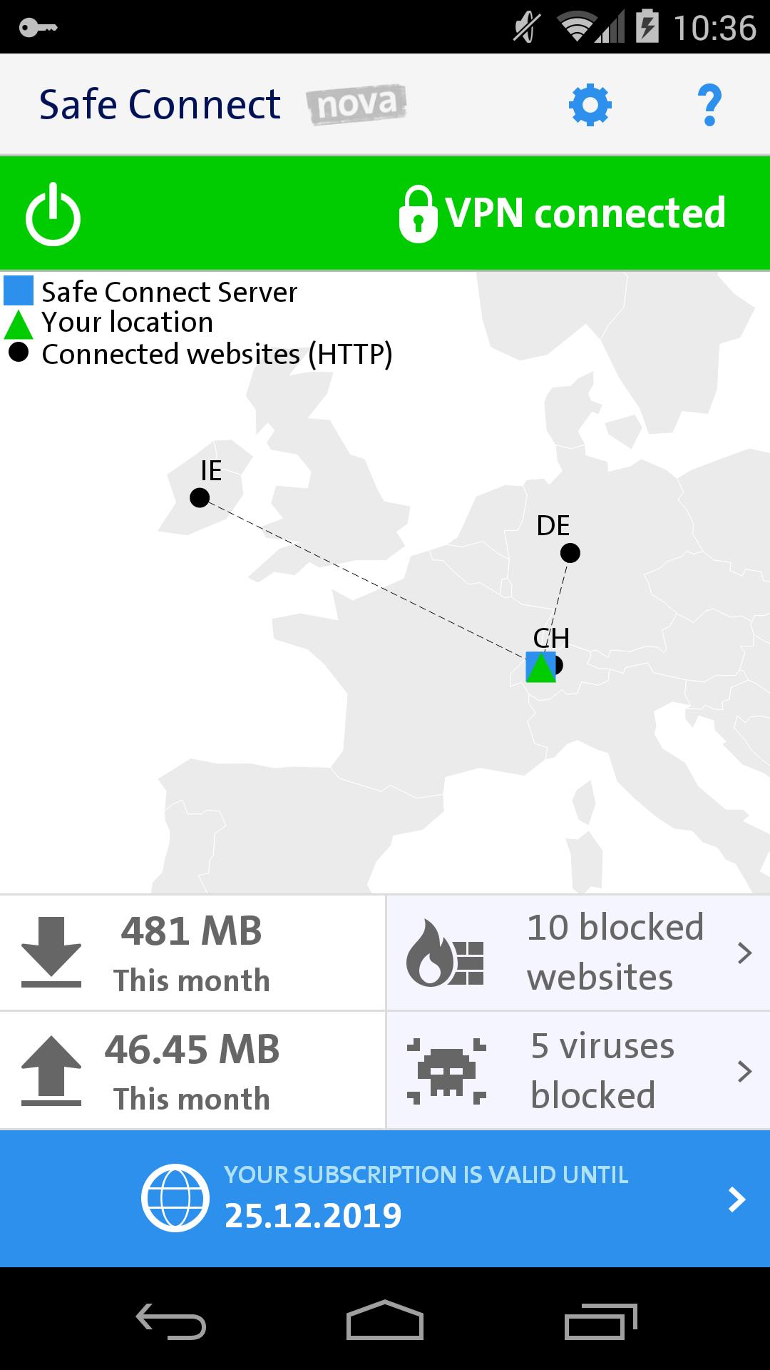 Safe Connect Swisscom