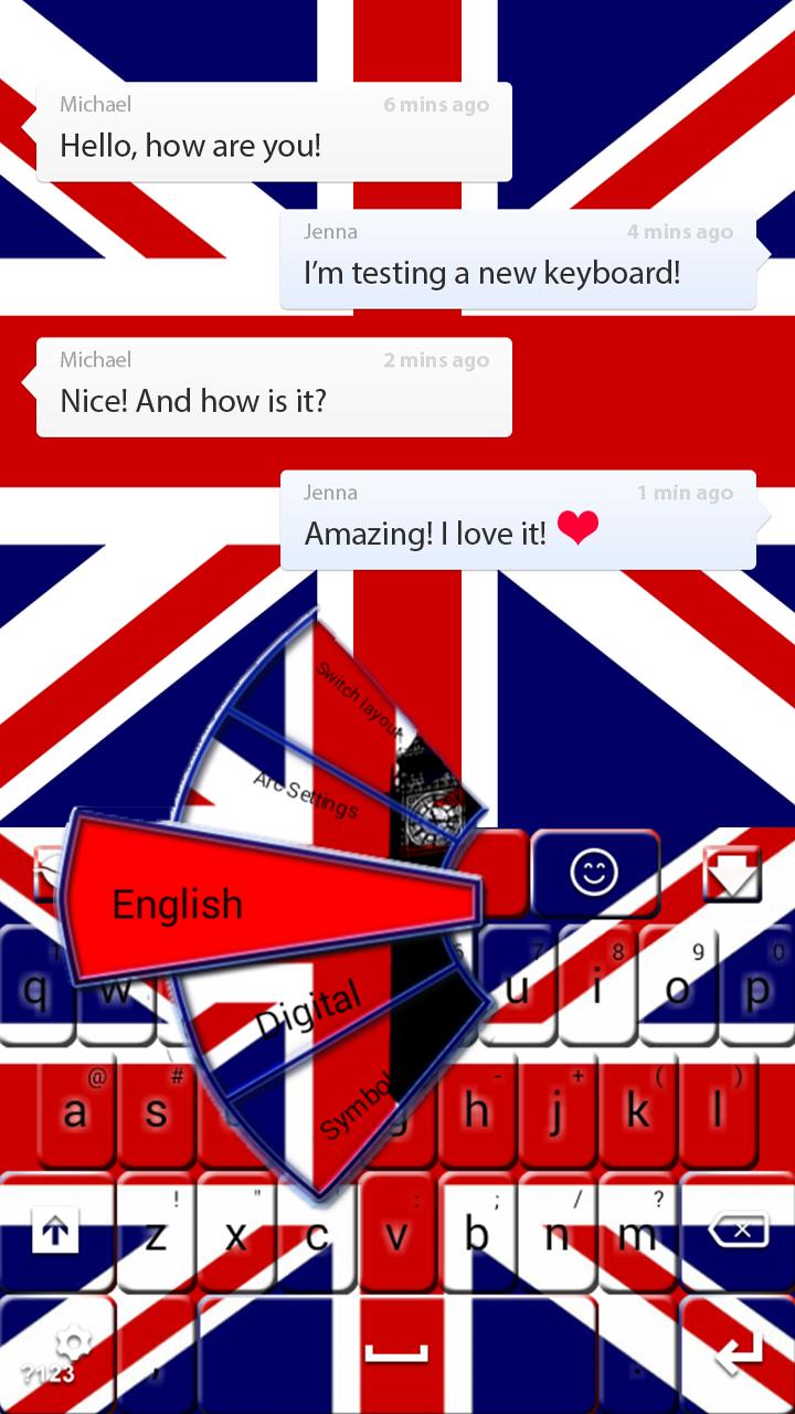 British GO Keyboard