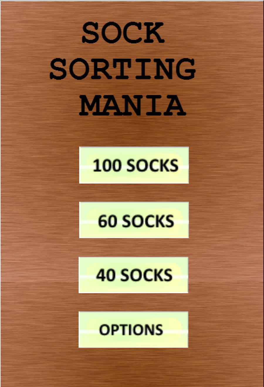 Sock Sorting Mania