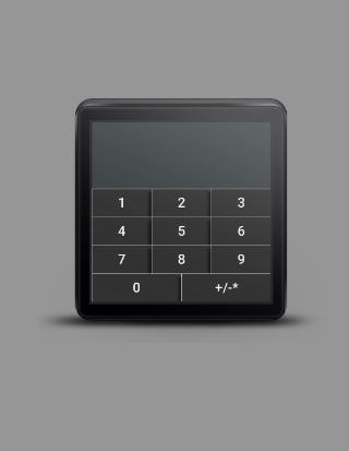 Gesture Calculator for Wear