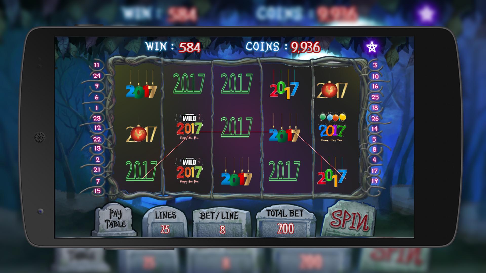 New Year 2017 Jackpot : Slot