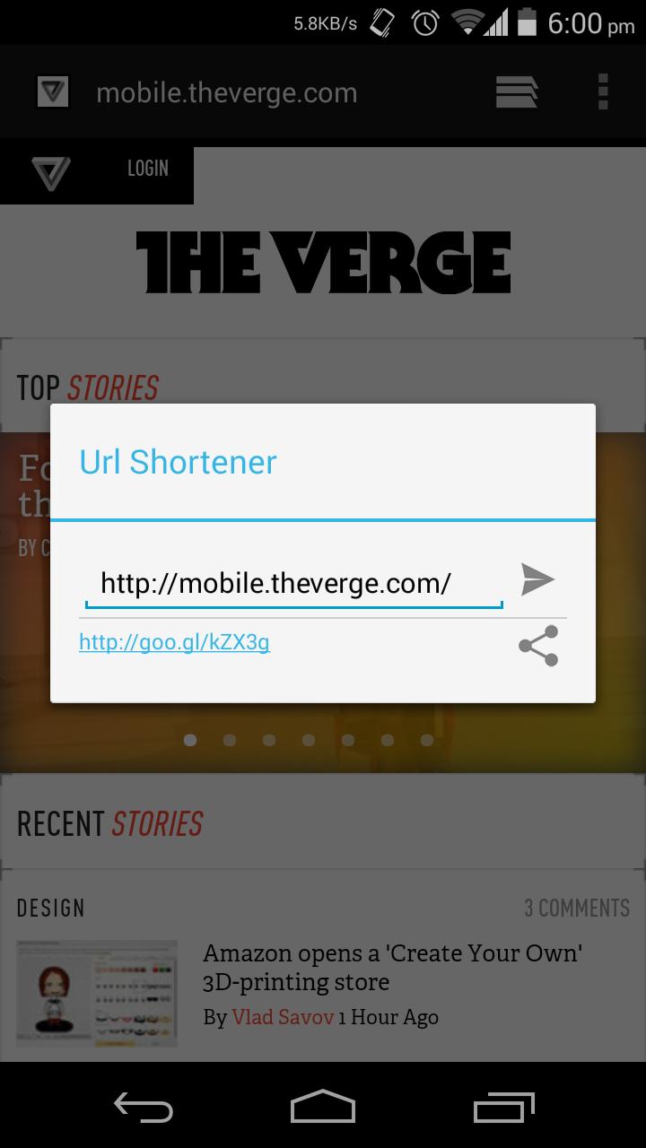 URL Shortener (goo.gl-er)