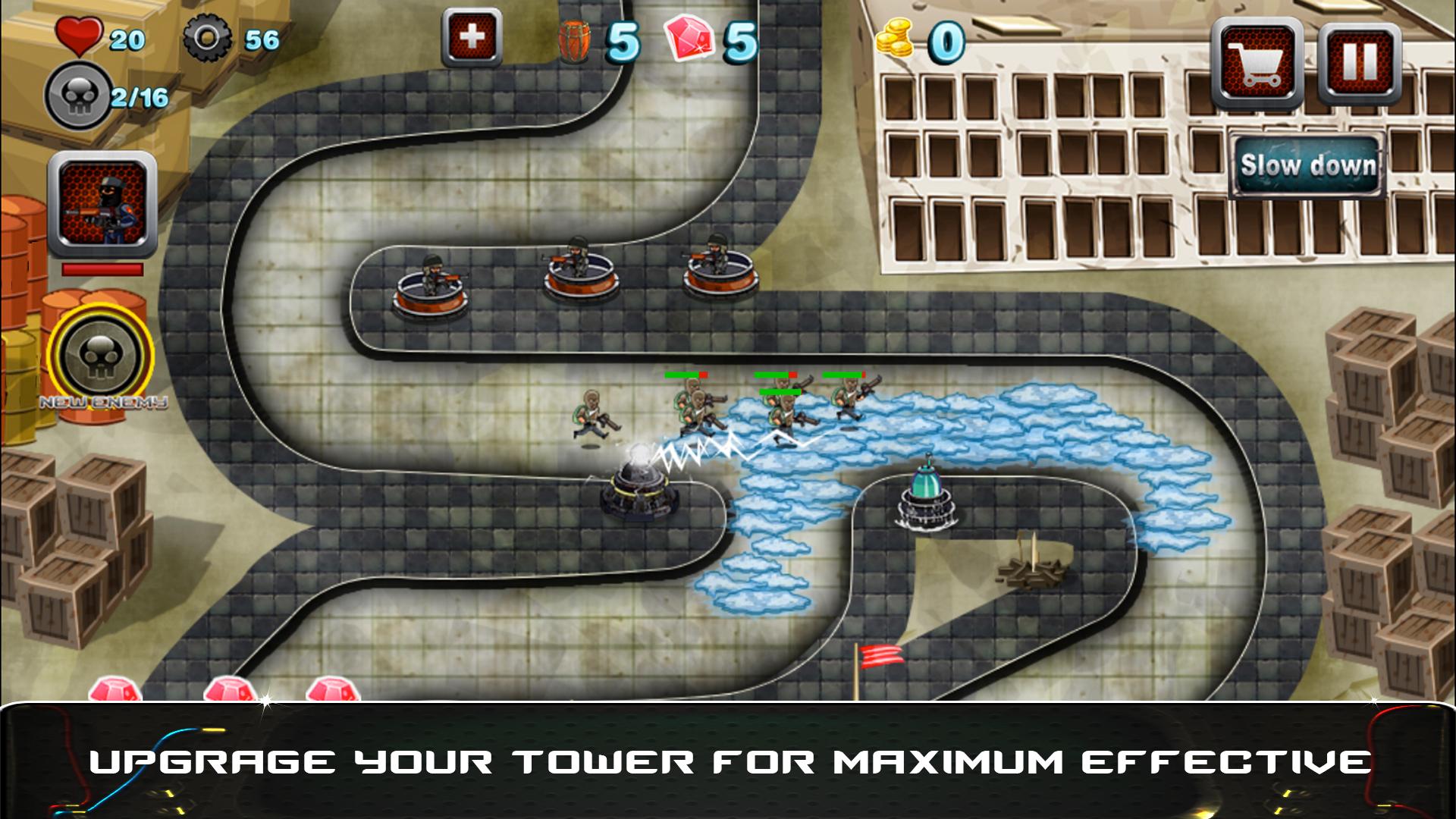 TD Zone: King Of Tower Defense Strike Rush