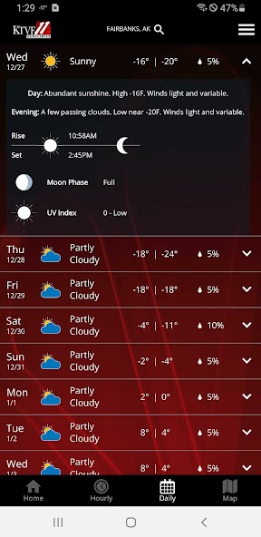 KTVF Interior Weather
