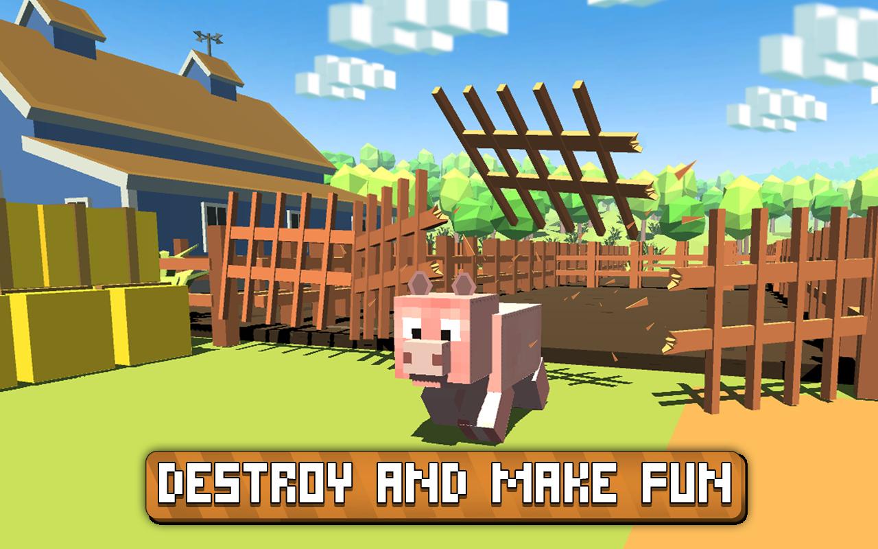 Blocky Pig Simulator 3D